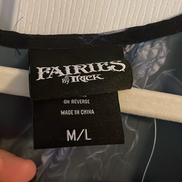 NWT Hot Topic Fairies by Trick M/L Sheer Cover Up - Picture 6 of 7